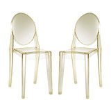 Casper Yellow Dining Chairs (Set of 2) - Ornate Home