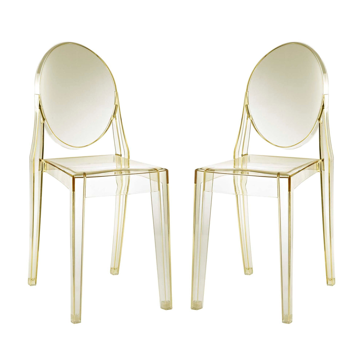 Casper Yellow Dining Chairs (Set of 2) - Ornate Home