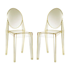 Casper Yellow Dining Chairs (Set of 2) - Ornate Home