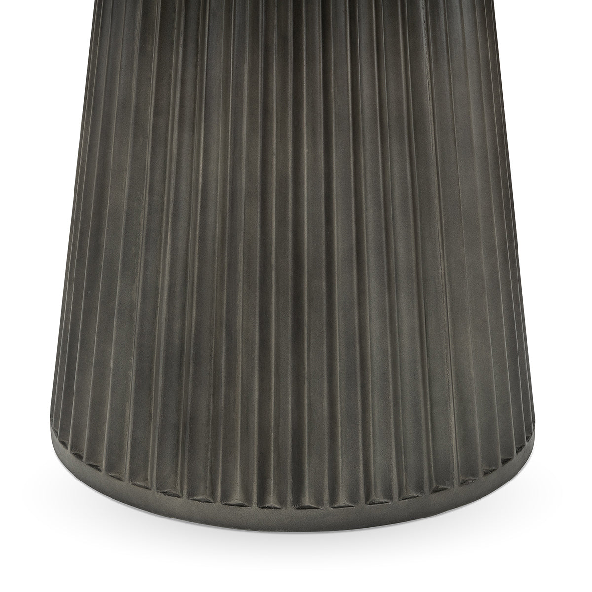 Caspia Snowdrift White/Black Outdoor Dining Table - Ornate Home