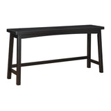 Caspian Black 4-Piece Pack Counter Height Set - Ornate Home