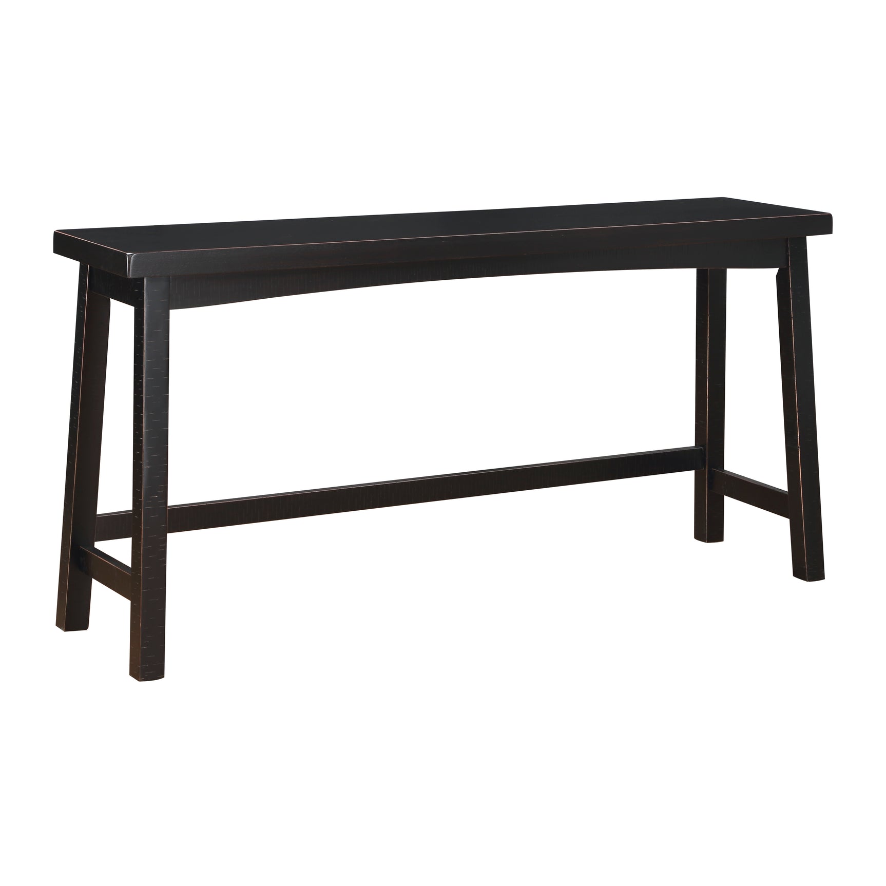 Caspian Black 4-Piece Pack Counter Height Set - Ornate Home