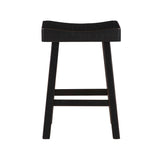 Caspian Black 4-Piece Pack Counter Height Set - Ornate Home