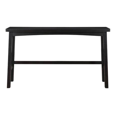 Caspian Black 4-Piece Pack Pub Height Set - Ornate Home