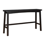 Caspian Black 4-Piece Pack Pub Height Set - Ornate Home