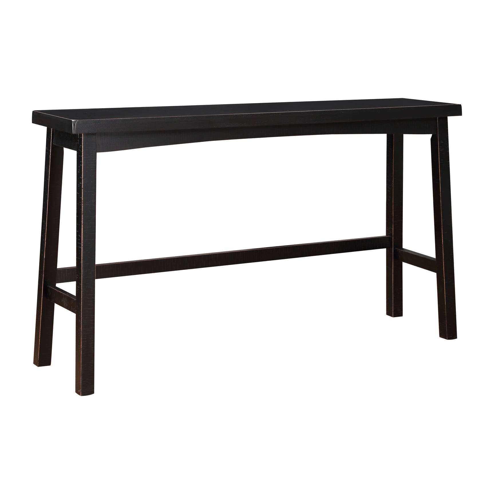 Caspian Black 4-Piece Pack Pub Height Set - Ornate Home