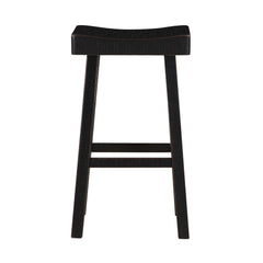 Caspian Black 4-Piece Pack Pub Height Set - Ornate Home