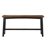 Caspian Black/Brown 4-Piece Pack Counter Height Set - Ornate Home