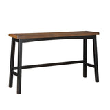 Caspian Black/Brown 4-Piece Pack Pub Height Set - Ornate Home