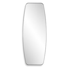 Caspian Curved Black Dressing Mirror - Ornate Home