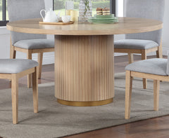 Caspian Oak 59" Dining Table - Ornate Home
