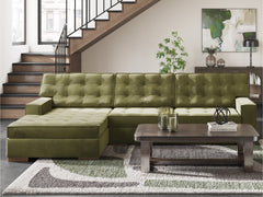 Caspian-Town Olive 2-Piece LAF Sectional with Chaise - Ornate Home