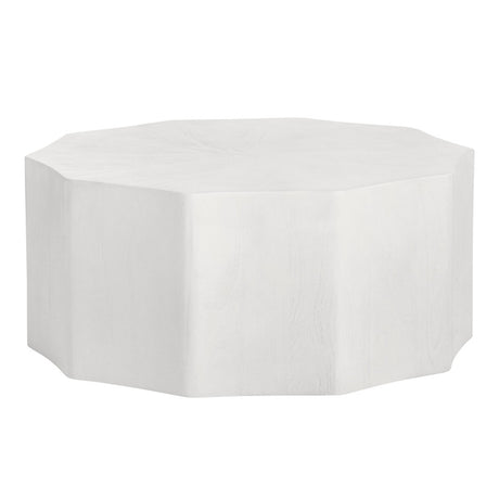 Caspian White Cocktail Table - Ornate Home