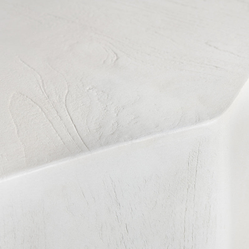 Caspian White Cocktail Table - Ornate Home