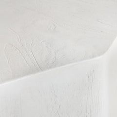 Caspian White Cocktail Table - Ornate Home