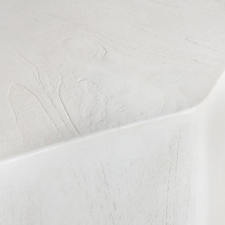 Caspian White Cocktail Table - Ornate Home