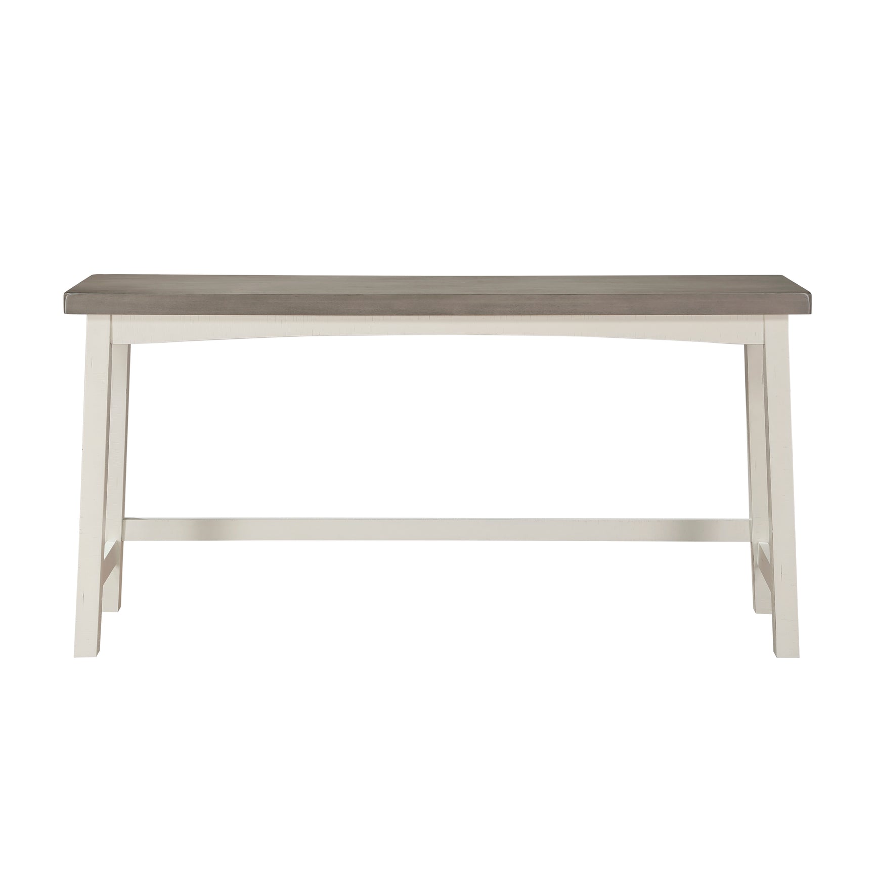 Caspian White/Coffee 4-Piece Pack Counter Height Set - Ornate Home