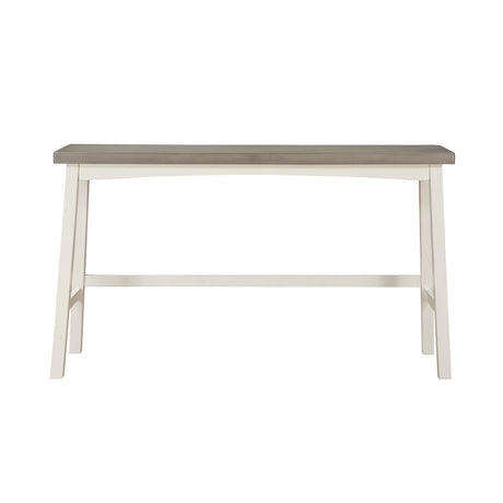 Caspian White/Coffee 4-Piece Pack Pub Height Set - Ornate Home