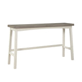 Caspian White/Coffee 4-Piece Pack Pub Height Set - Ornate Home