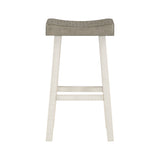 Caspian White/Coffee 4-Piece Pack Pub Height Set - Ornate Home