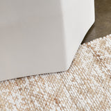 Caspian White End Table - Ornate Home