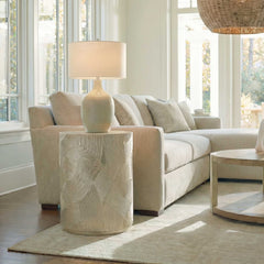 Cassandra Gold Drum Accent Table - Ornate Home
