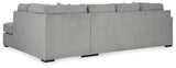 Casselbury Cement 2-Piece Sectional with Chaise (Online Special Price) - Ornate Home