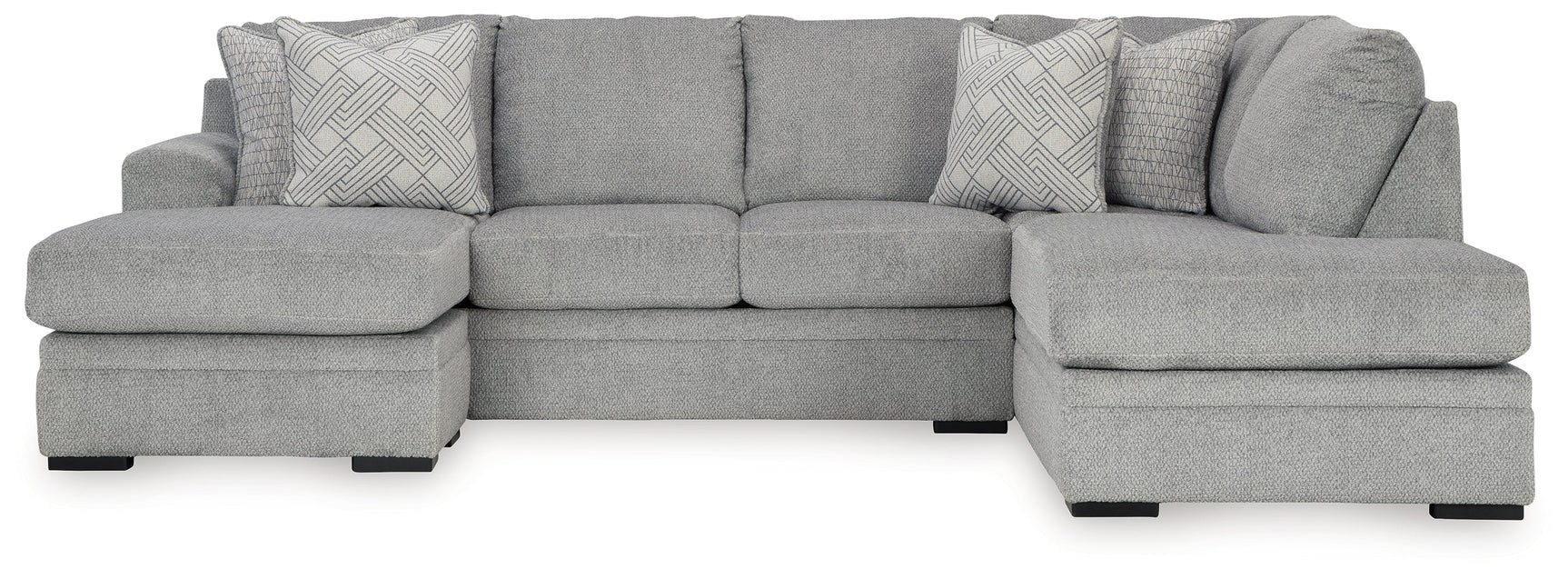 Casselbury Cement 2-Piece Sectional with Chaise (Online Special Price) - Ornate Home