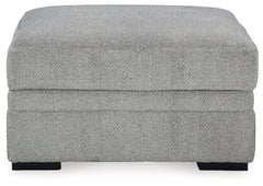 Casselbury Cement Ottoman w/ Storage - Ornate Home