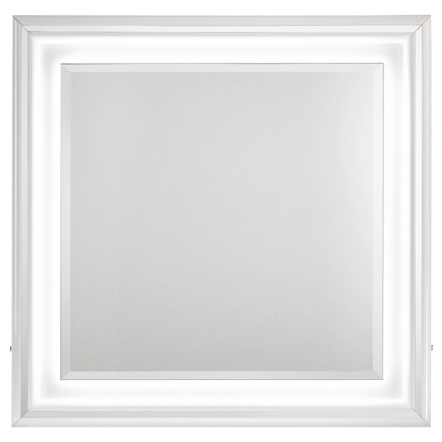 Cassia White High Gloss Dresser Mirror - Ornate Home