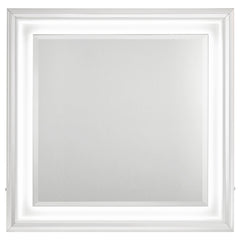Cassia White High Gloss Dresser Mirror - Ornate Home