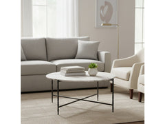 Cassian Gray/Black Cocktail Table - Ornate Home