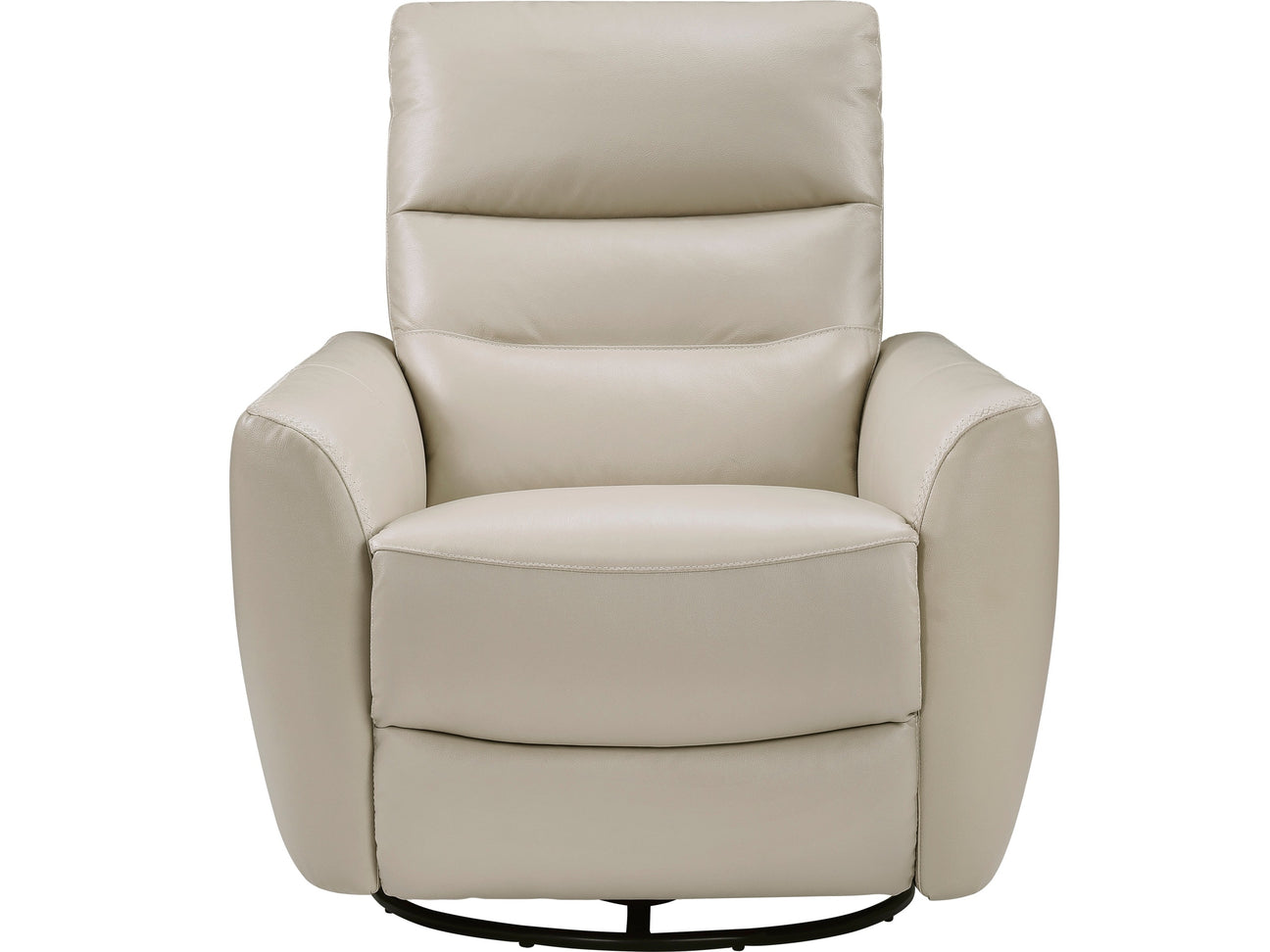 Cassian Taupe Swivel Glider Reclining Chair - Ornate Home