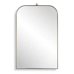 Cassidy Brass Arch Mirror - Ornate Home