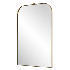 Cassidy Brass Arch Mirror - Ornate Home