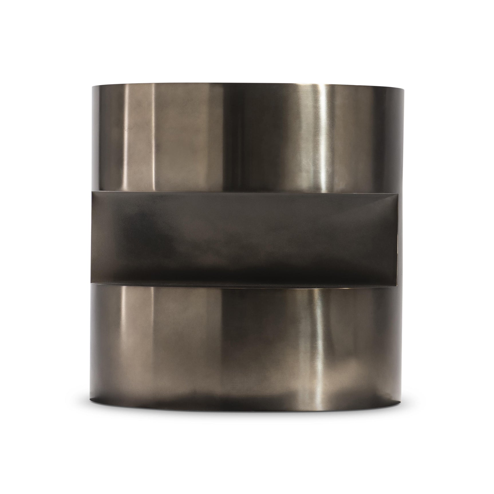 Cassie Dark Bronze Side Table - Ornate Home