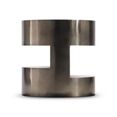 Cassie Dark Bronze Side Table - Ornate Home
