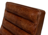 Cassino Brown Lounge Chair - Ornate Home