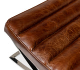 Cassino Brown Lounge Chair - Ornate Home