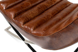 Cassino Brown Lounge Chair - Ornate Home