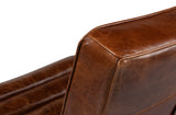 Cassino Brown Lounge Chair - Ornate Home