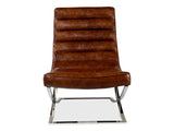 Cassino Brown Lounge Chair - Ornate Home