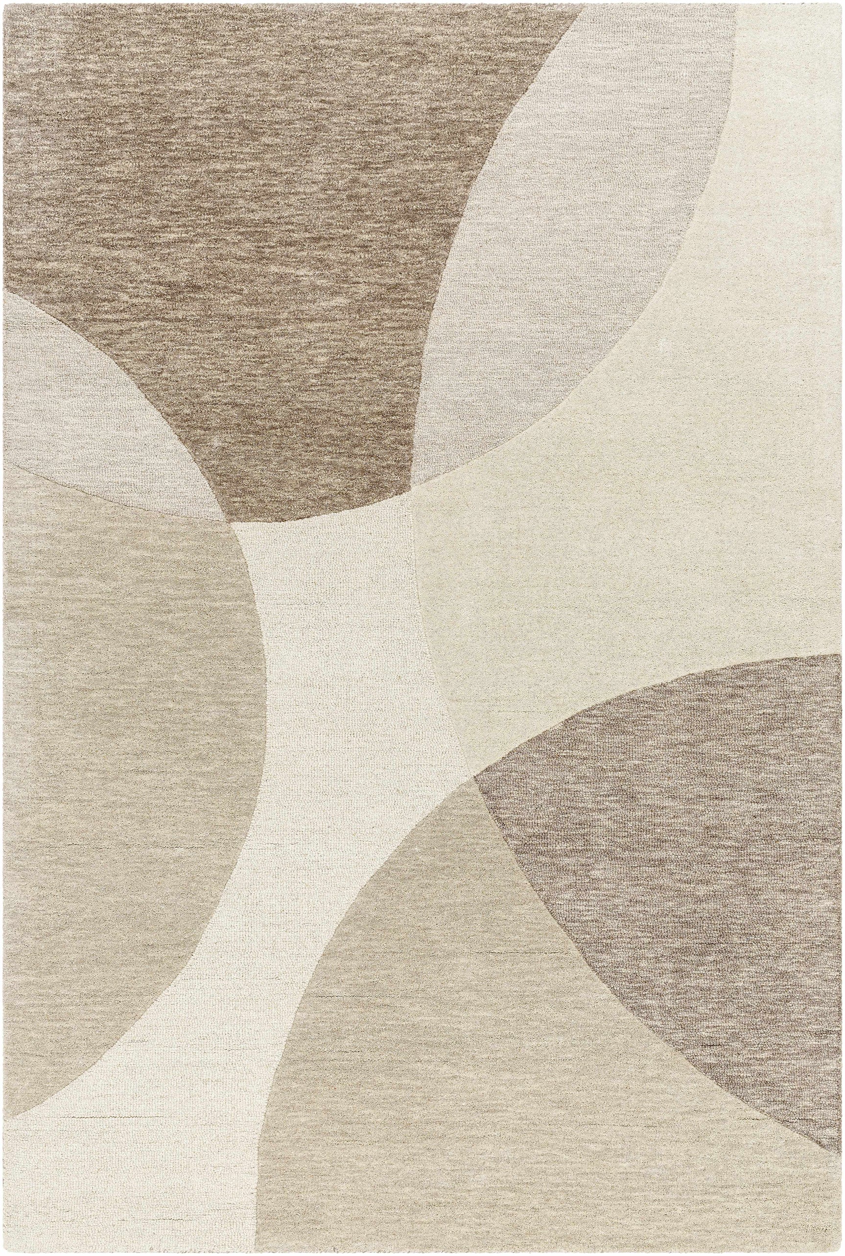 Cassiopeia Dark Brown & Beige Area Rug - Clearance - Ornate Home