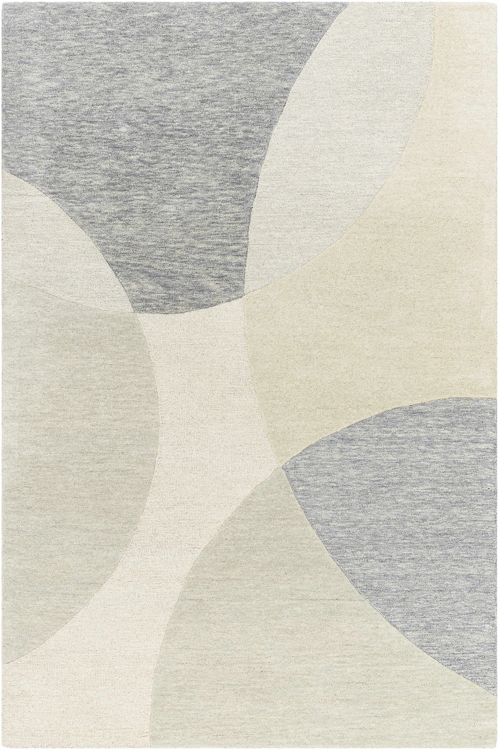 Cassiopeia Gray & Beige Area Rug - Ornate Home