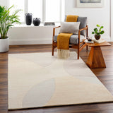 Cassiopeia Light Brown & Beige Area Rug - Clearance - Ornate Home