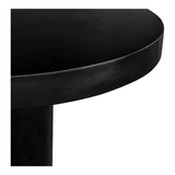 Cassius Black Round Outdoor Dining Table - Ornate Home