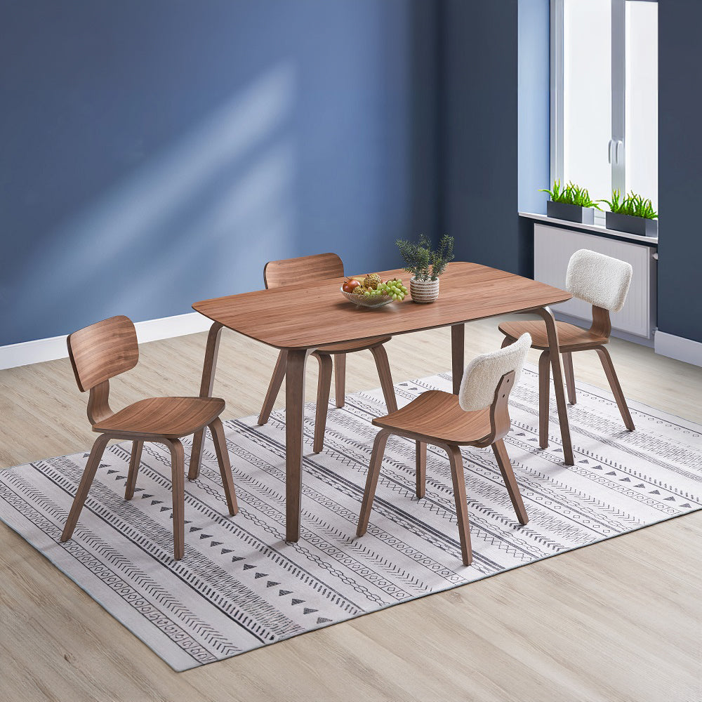 Casson Walnut Dining Table - Ornate Home