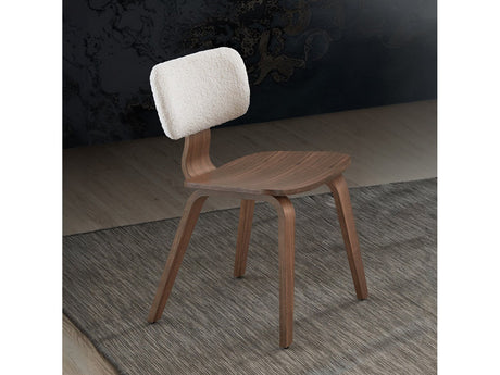 Casson Walnut Side Chair (Set of 2) - Ornate Home