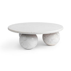 Castello Atenea White Coffee Table - Ornate Home