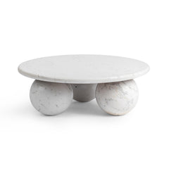 Castello Atenea White Coffee Table - Ornate Home